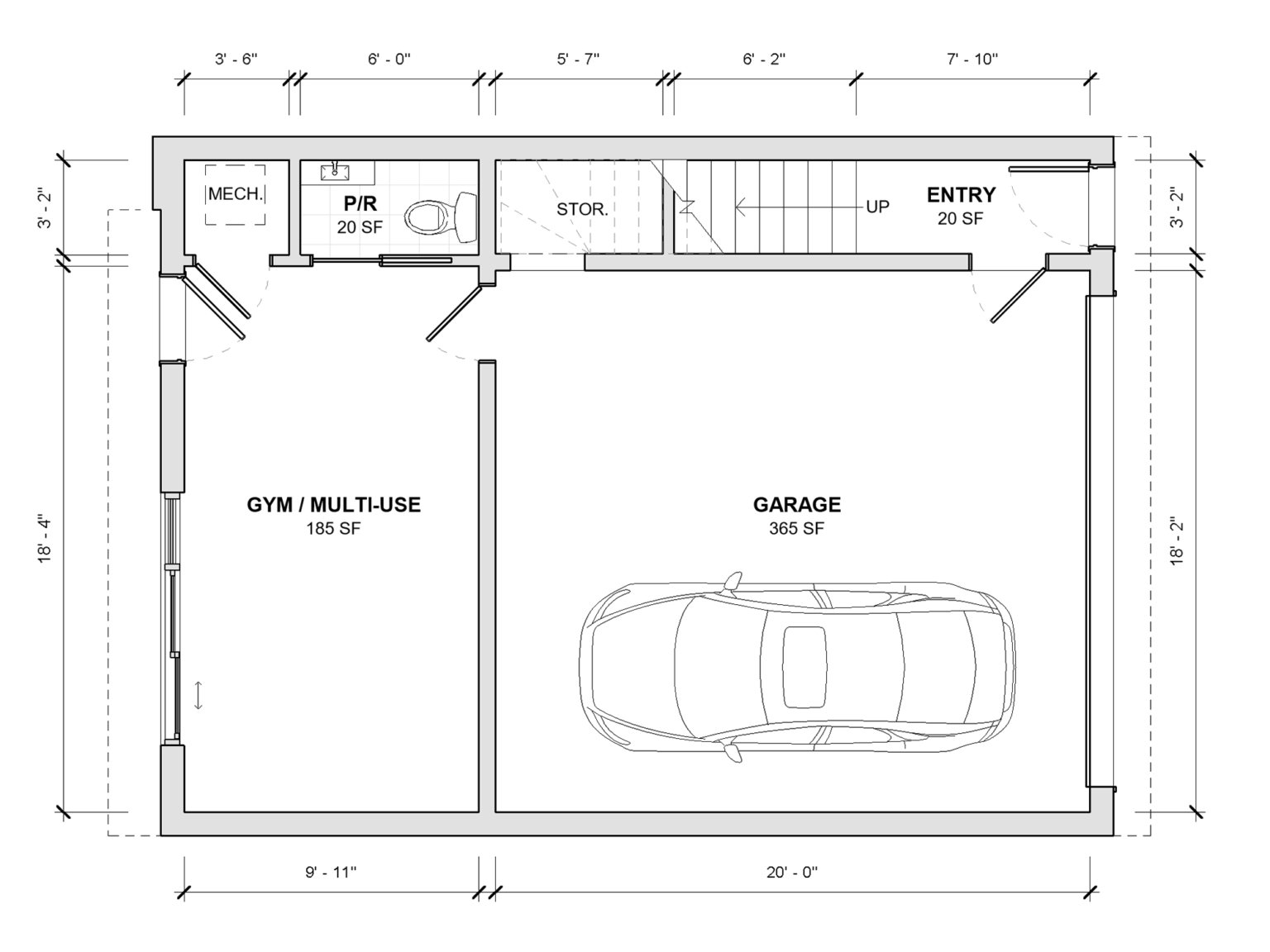 Christie Pits Laneway Suite Lanescape